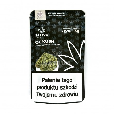 Susz CBD - OG KUSH - ok.15% CBD - 3 g