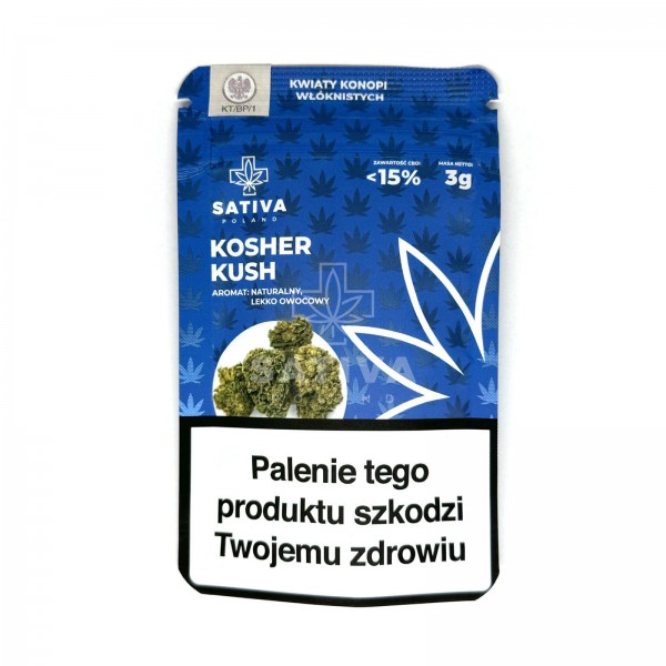 Susz CBD - Kosher Kush - ok.15% CBD - 3 g