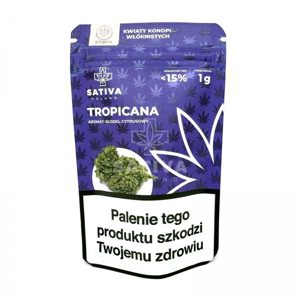 Susz CBD - Tropicana - ok.15% CBD - 1 g