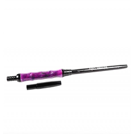 Ustnik do Shishy AMY z Akrylową rączką + Konektor Purple 35cm
