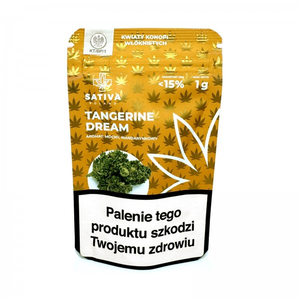 Susz CBD - Tangerine Dream - ok.15% CBD - 1 g