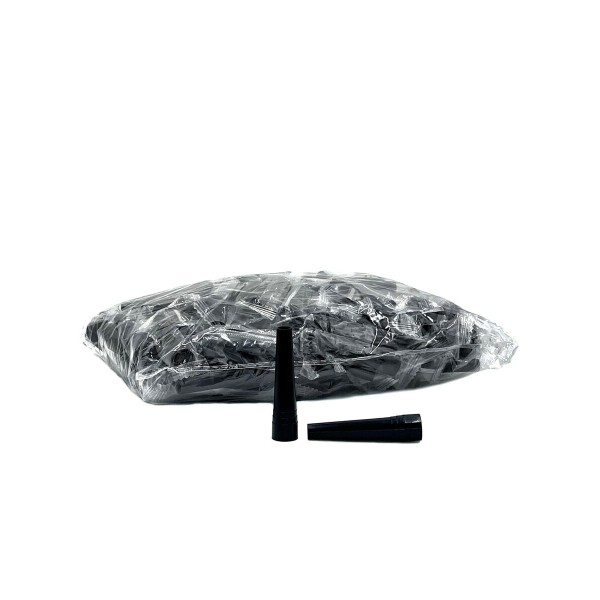 Ustniki do Shishy Długie Czarne 6cm - 100szt