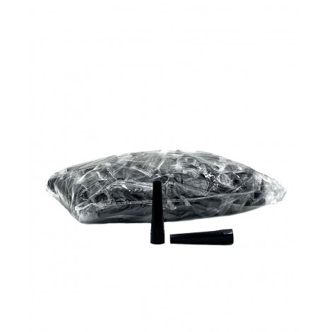 Ustniki do Shishy Długie Czarne 6cm - 100szt