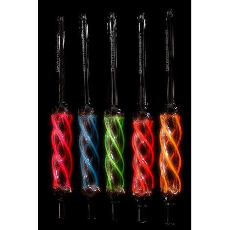 Ustnik Świecący do Shishy - KAYA Czerwony 34cm