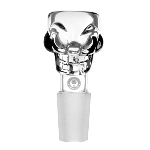 Cybuch do Bonga Heisenberg Skull Clear- 18,8mm