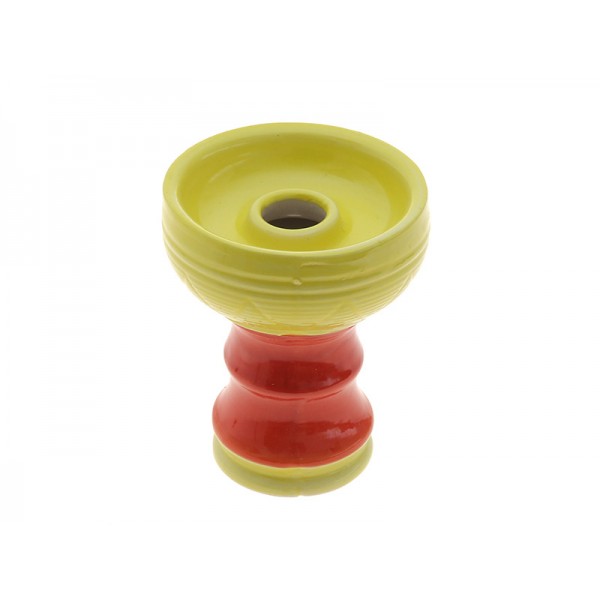 Cybuch do Shishy Funnel  - Yellow - Red