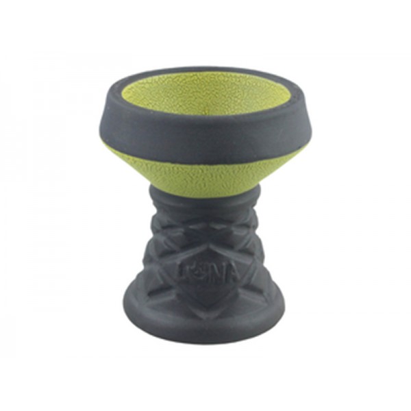 Cybuch do Shishy LUNA - Masta Kamienny  z Sitkiem - Yellow