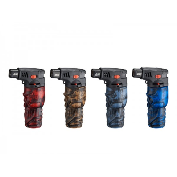 Zapalniczka - Palnik Żarowy Skull - 1 Płomień