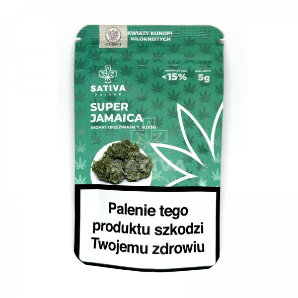 Susz CBD - Super Jamaica - ok.15% CBD - 5 g