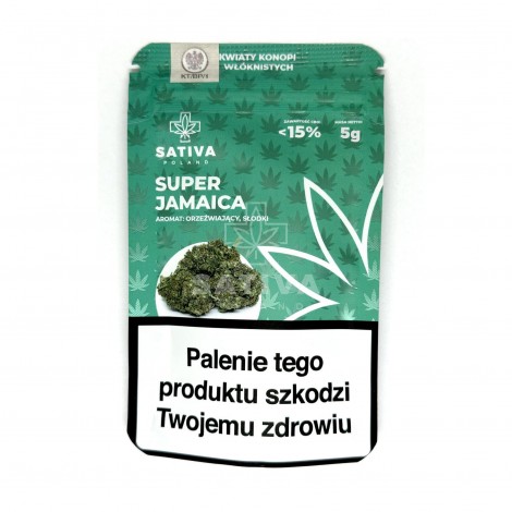 Susz CBD - Super Jamaica - ok.15% CBD - 5 g