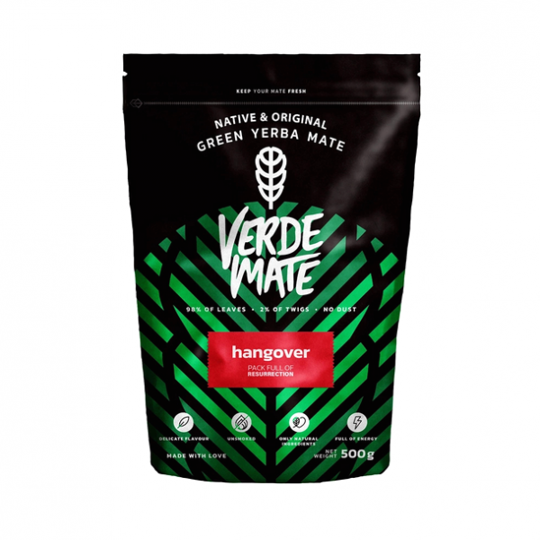 Yerba Mate - VERDE MATE Hangover 0,5kg