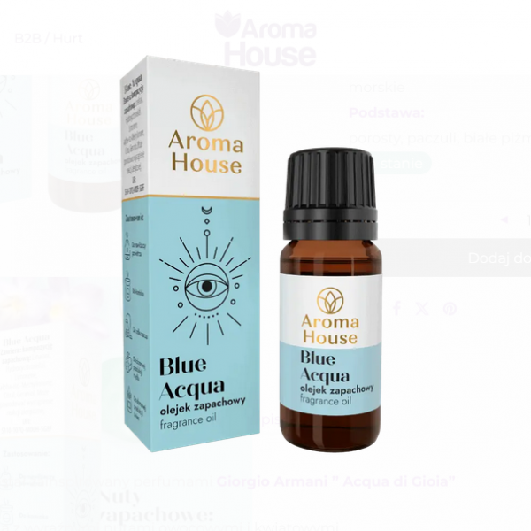 Olejek Zapachowy 10ml - Blue Acqua