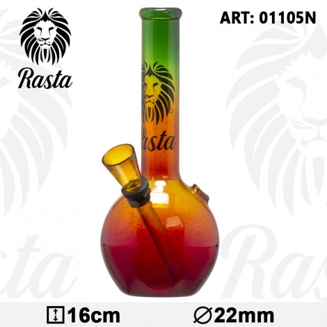 Bongo Szklane Rasta 16cm (1105N)