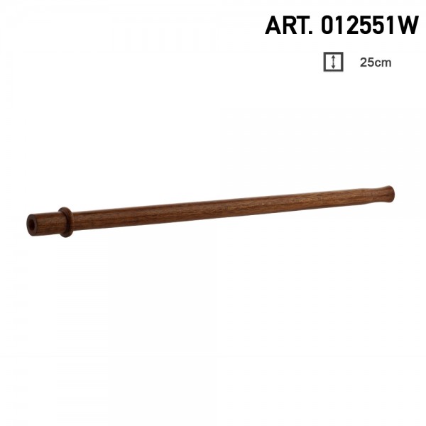 Ustnik Drewniany do Shishy Gładki - 25cm