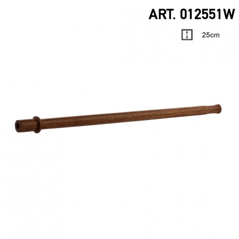 Ustnik Drewniany do Shishy Gładki - 25cm