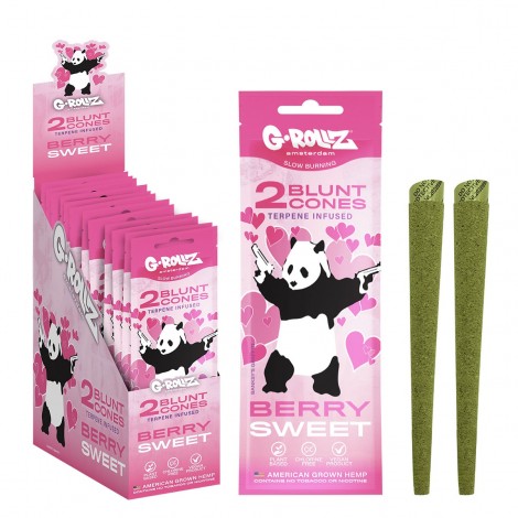 Blunty G-ROLLZ CBD 2szt - Banksy's Grafitti Berry Sweet