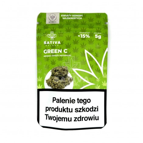 Susz CBD - Green C - ok.15% CBD - 5 g
