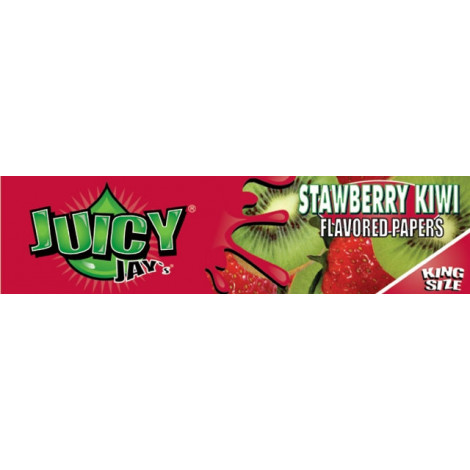 Bibułki Smakowe Juicy Jay - Truskawka - Kiwi