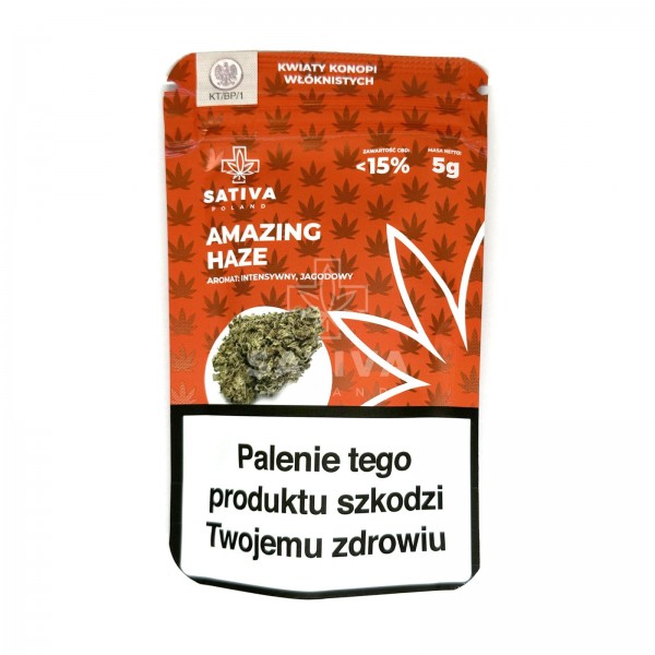 Susz CBD - Amazing Haze - ok.15% CBD - 5 g