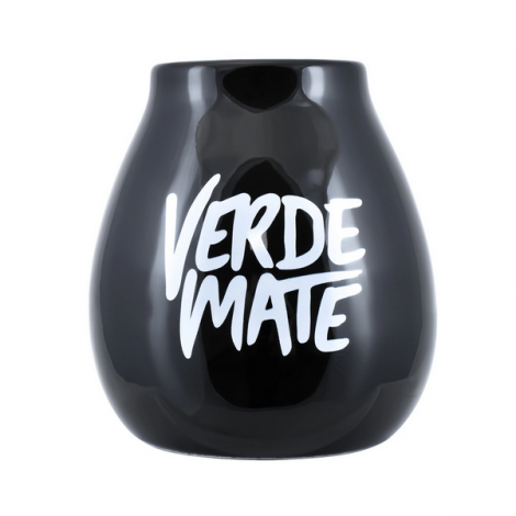 Matero do Yerba Mate Ceramiczne Verde Mate Czarne - 350 ml