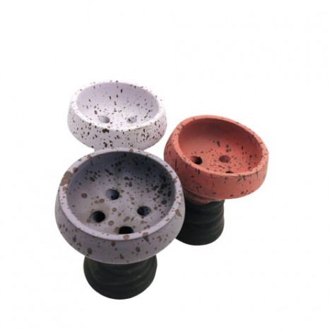 Cybuch do Shishy Kamienno-Gliniany - Pink