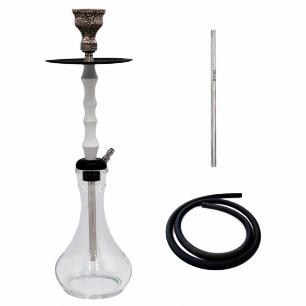 Shisha Y.K.A.P - Killer Wave - White 62cm