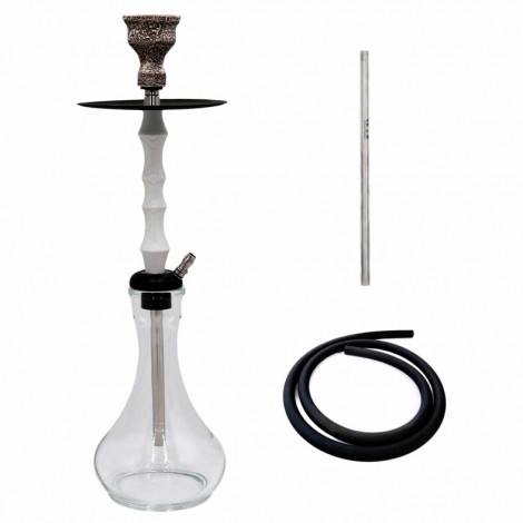 Shisha Y.K.A.P - Killer Wave - White 62cm