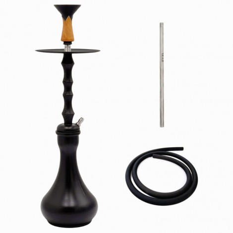 Shisha Y.K.A.P - Killer Wave - Black Matte 62cm