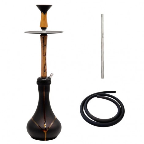 Shisha Y.K.A.P - Killer Classic Grom Capucino- Yellow Stripes 62cm