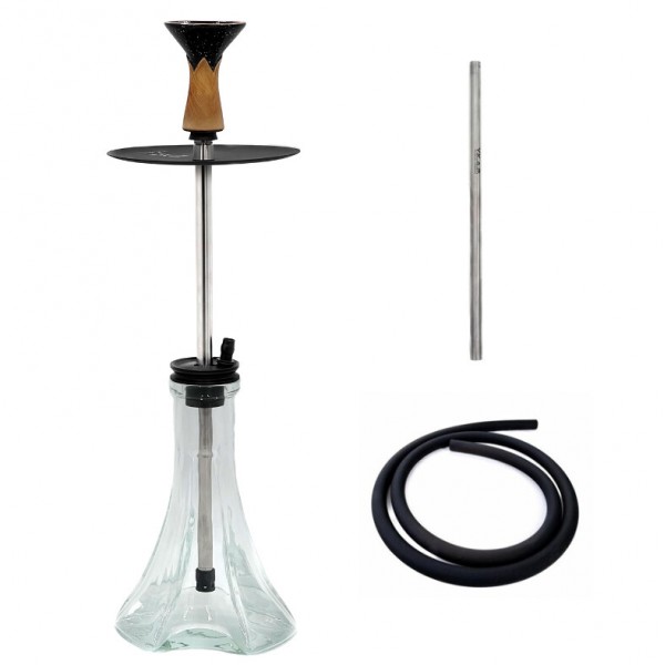 Shisha Y.K.A.P - Eco E2 - Pyramid Transparent 62cm