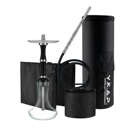 Shisha Y.K.A.P + TORBA - Mini STR M3 - Black 43cm