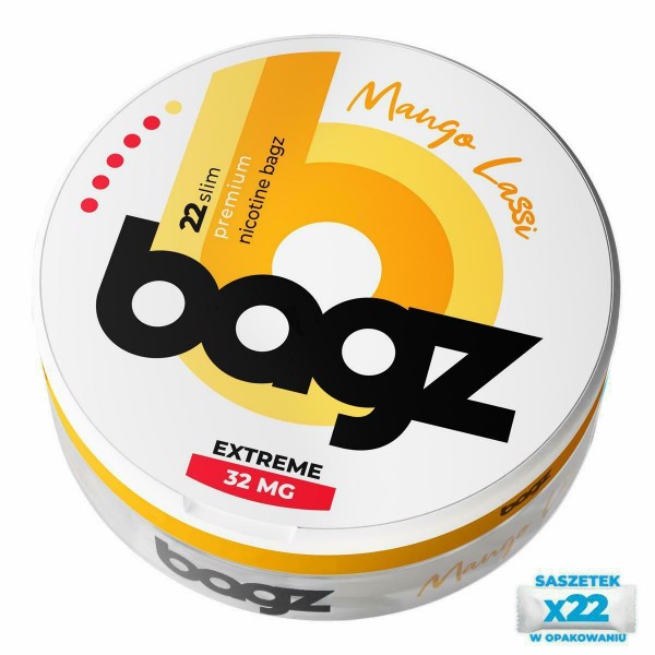 Biały Snuss - BAGZ Mango Lassi 32mg