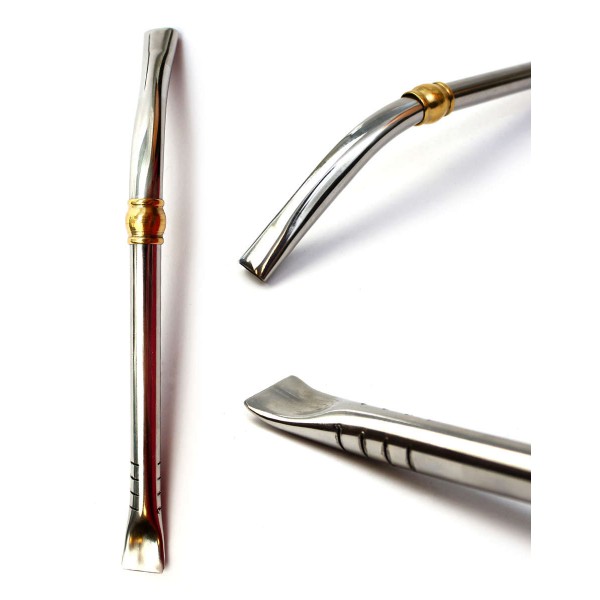 Bombilla Cobra Gold Ring - 18,5 cm