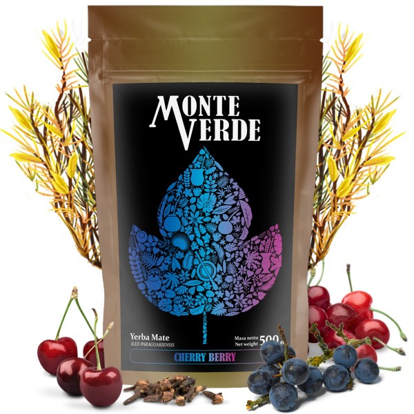 Yerba Mate - Monte Verde Cherry Berry 0,5kg