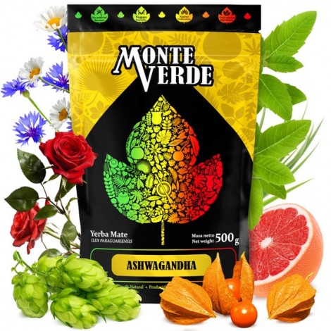 Yerba Mate - Monte Verde Ashwagandha - 0,5kg