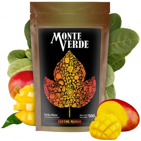 Yerba Mate - Monte Verde Frutos Mango - 0,5kg