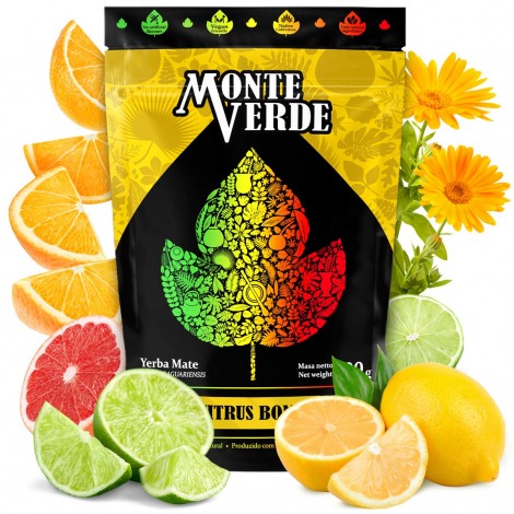 Yerba Mate - Monte Verde Citrus Bomb - 0,5kg