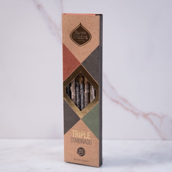 Kadzidełka Naturalne Sagrada Madre - Potrójne Połączone Kadzidło