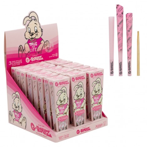 Skręcone Bibułki G-ROLLZ 3szt. - Banksy Thug for Life