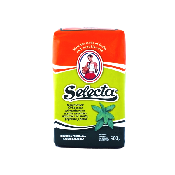 Yerba Mate Selecta Mięta Pieprzowa & Poleo - 0,5kg
