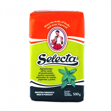 Yerba Mate Selecta Mięta Pieprzowa & Poleo - 0,5kg