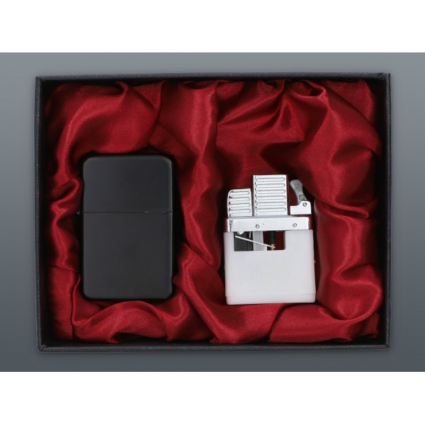 Zapalniczka 2in1 Benzynowa + Żarowa - Czarna