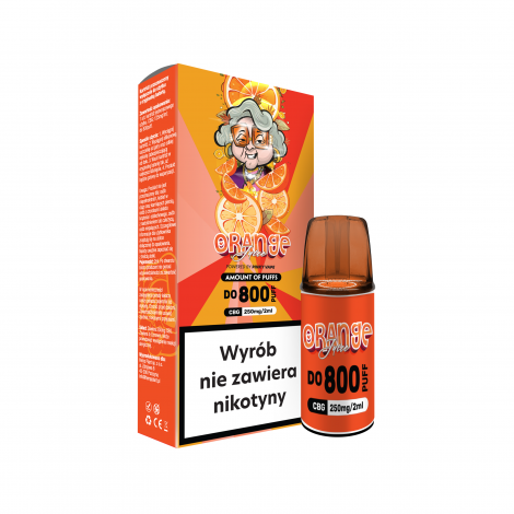 Kartridż CBG 250mg Babcia Marysia - "Orange Juice"