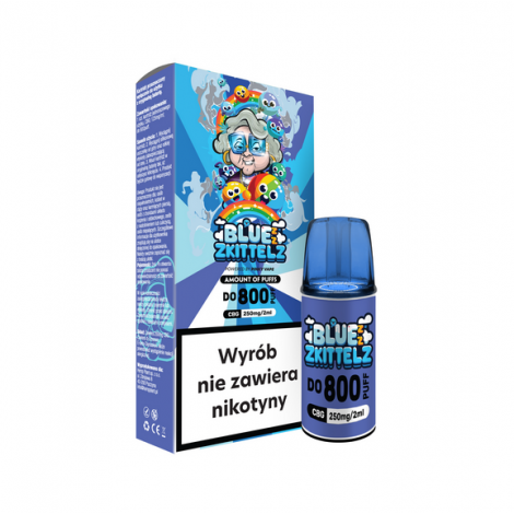 Kartridż CBG 250mg Babcia Marysia - "Blue Zkittlez"
