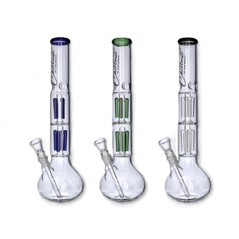 Bongo z Dyfuzorami Double ZONE 43cm - Czarne (3813)