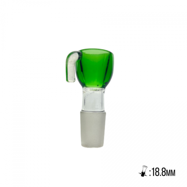 Cybuch do Bonga 18,8mm z rączką - Zielony