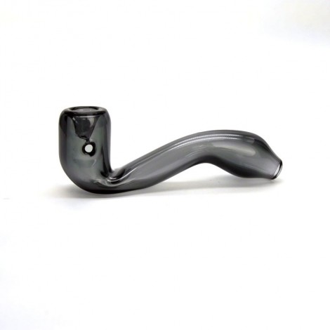 Lufka Szklana Fajka Black - 12cm