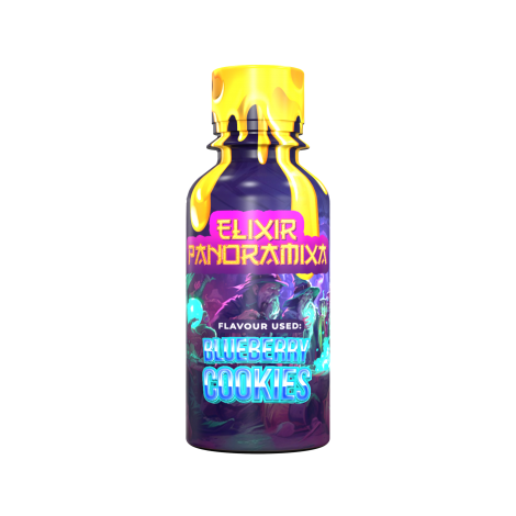 Shot Konopny Elixir Panoramixa - Blueberry Cookies - 100ml
