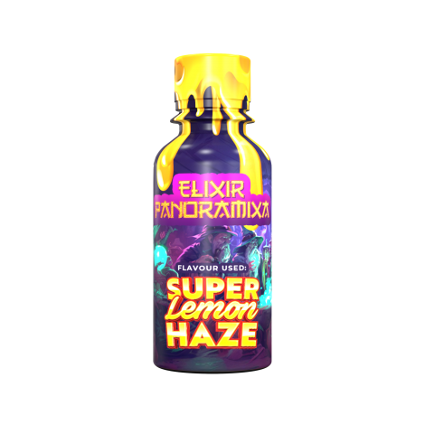 Shot Konopny Elixir Panoramixa - Super Lemon Haze - 100ml