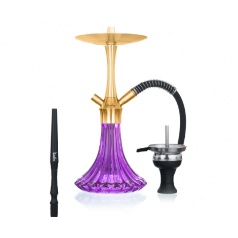 Shisha Aladin MVP A36 - Gold/Purple 43cm